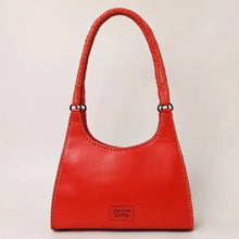 Load image into Gallery viewer, Boone County Red Hand Tooled Leather Shoulder Bag