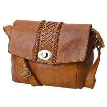 Load image into Gallery viewer, Amalfi Italian Leather Crossbody Purse