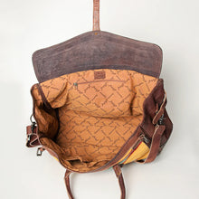 Load image into Gallery viewer, Fantastic Voyage Western Leather Weekender Duffel Bag