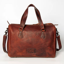 Load image into Gallery viewer, Las Cruces Western Leather Tote Bag