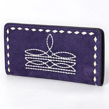 Load image into Gallery viewer, Desert Luxe Suede Leather Wallet