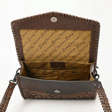 Load image into Gallery viewer, Desert Dancer Hand Tooled Leather Crossbody Purse