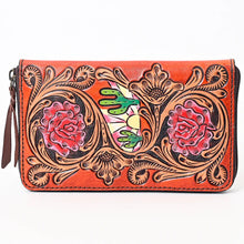 Load image into Gallery viewer, Sunland Village Western Leather Wallet