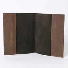 Load image into Gallery viewer, Faithful Hair On Cowhide Leather Bible Cover