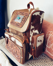 Load image into Gallery viewer, Lee Creek Western Leather Backpack