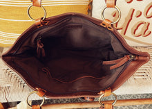 Load image into Gallery viewer, Brown Rock Leather Shoulder Bag