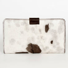 Load image into Gallery viewer, Western Hand Tooled Leather Wallet Purse, Leather Crossbody Purse, Genuine Leather Bag, Genuine Cowhide Bag, Western Purse, Luxury Wallet