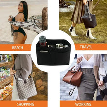Load image into Gallery viewer, Purse Organizer, Purse Insert Organizer, Designer Handbag Inserts, Bag Organizer Insert, Tote Bag Organizer, Purse Storage
