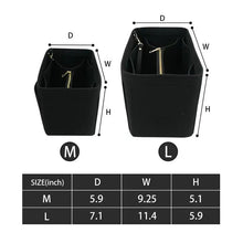 Load image into Gallery viewer, Purse Organizer, Purse Insert Organizer, Designer Handbag Inserts, Bag Organizer Insert, Tote Bag Organizer, Purse Storage