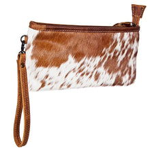 Load image into Gallery viewer, Western Hand Tooled Leather Wallet Wristlet, Leather Clutch Purse, Genuine Leather Bag, Genuine Cowhide Bag, Western Purse, Luxury Wallet