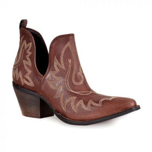 Load image into Gallery viewer, Cowboy Boots Women, Leather Boots, Womens Leather Booties, Basic Booties, Leather Boots, Ankle Booties, Women Boots