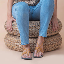 Load image into Gallery viewer, Womens Sandals, Thong Sandals, Beach Sandals, Plaka Women Sandals, Women Summer Sandals, Open Toe Womens Sandals, Flat Thong Sandal