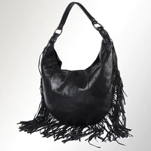 Load image into Gallery viewer, Genuine Leather Purse, Concealed Carry Purse, Cowhide Purse, Leather Purse Women, Genuine Cowhide, Western Purse, Leather Fringe
