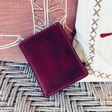 Load image into Gallery viewer, Womens Leather Wallet, Vintage Leather Wallet, Distressed Leather Wallet, Soft Leather Wallet, Genuine Leather Wallet