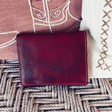 Load image into Gallery viewer, Womens Leather Wallet, Vintage Leather Wallet, Distressed Leather Wallet, Soft Leather Wallet, Genuine Leather Wallet