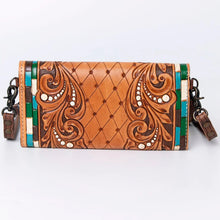 Load image into Gallery viewer, Stoneledge Western Leather Crossbody Purse
