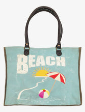 Load image into Gallery viewer, Marley Recycled Military Canvas Market Tote
