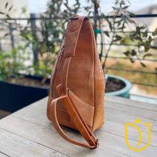 Load image into Gallery viewer, Bygone Beauty Leather Sling Bag

