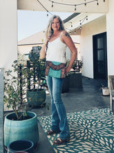 Load image into Gallery viewer, Ozark Lake Western Tooled Leather Crossbody Purse
