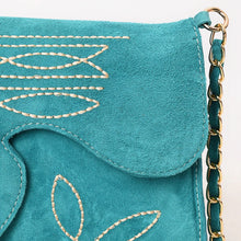 Load image into Gallery viewer, The Glory Suede Boot Stitch Purse
