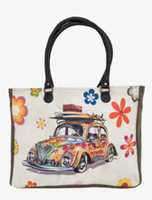 Load image into Gallery viewer, Marley Recycled Military Canvas Market Tote
