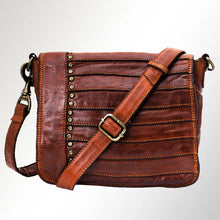 Load image into Gallery viewer, Washoe Lake Italian Leather Crossbody Purse

