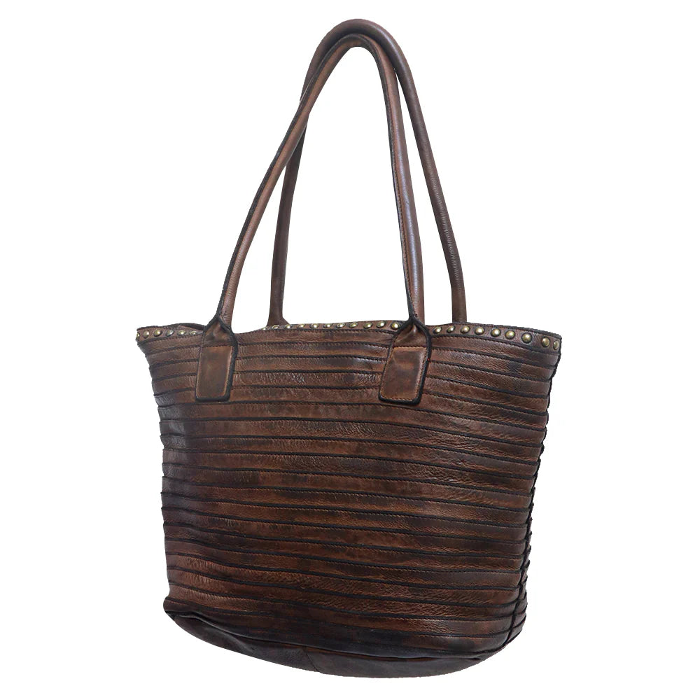 Vintage Vogue Leather Shoulder Bag