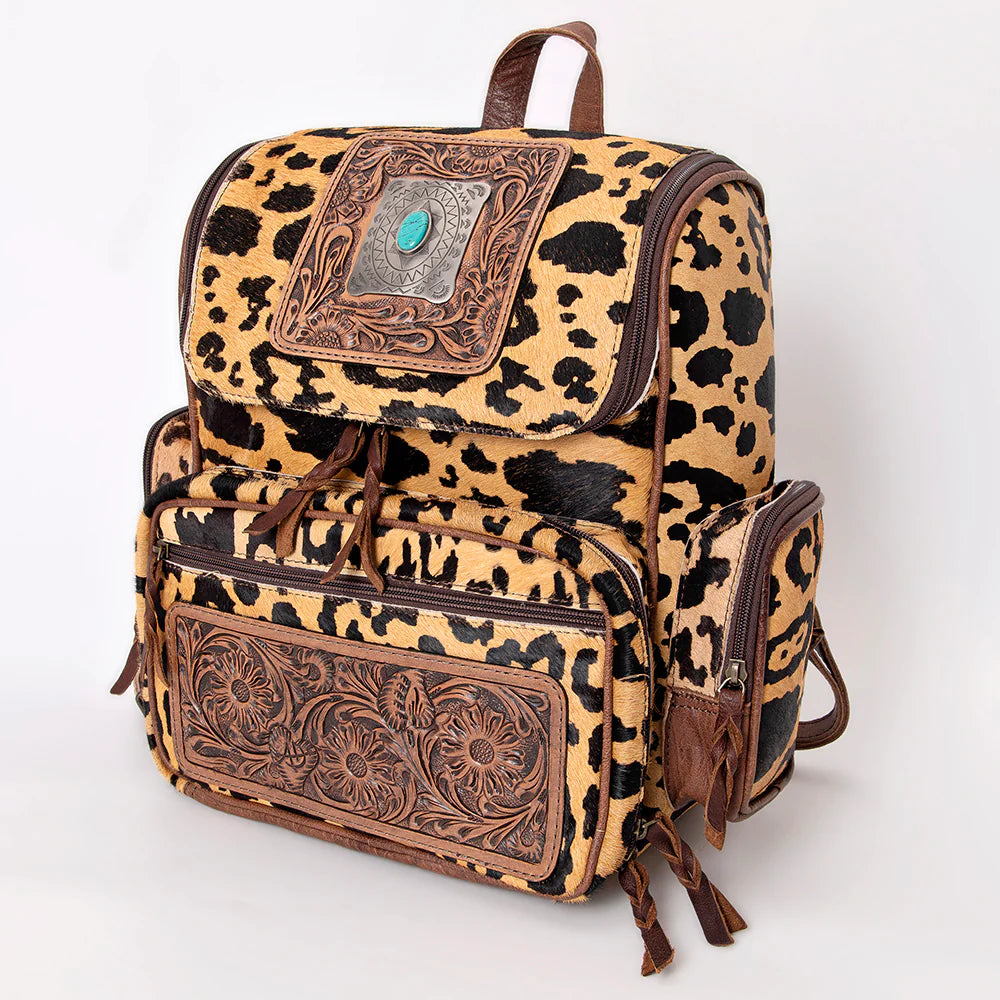 The Sabor Western Leather Backpack