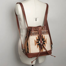 Load image into Gallery viewer, Apple Valley Western Leather Backpack
