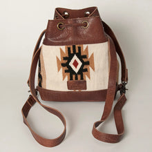 Load image into Gallery viewer, Apple Valley Western Leather Backpack
