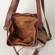 Load image into Gallery viewer, Apple Valley Western Leather Backpack
