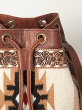 Load image into Gallery viewer, Apple Valley Western Leather Backpack
