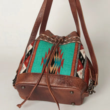 Load image into Gallery viewer, Apple Valley Western Leather Backpack

