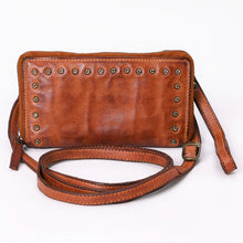 Load image into Gallery viewer, Calabria Italian Leather Crossbody Wallet
