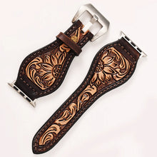 Load image into Gallery viewer, The Bankfield 45 Leather Apple Watch Band
