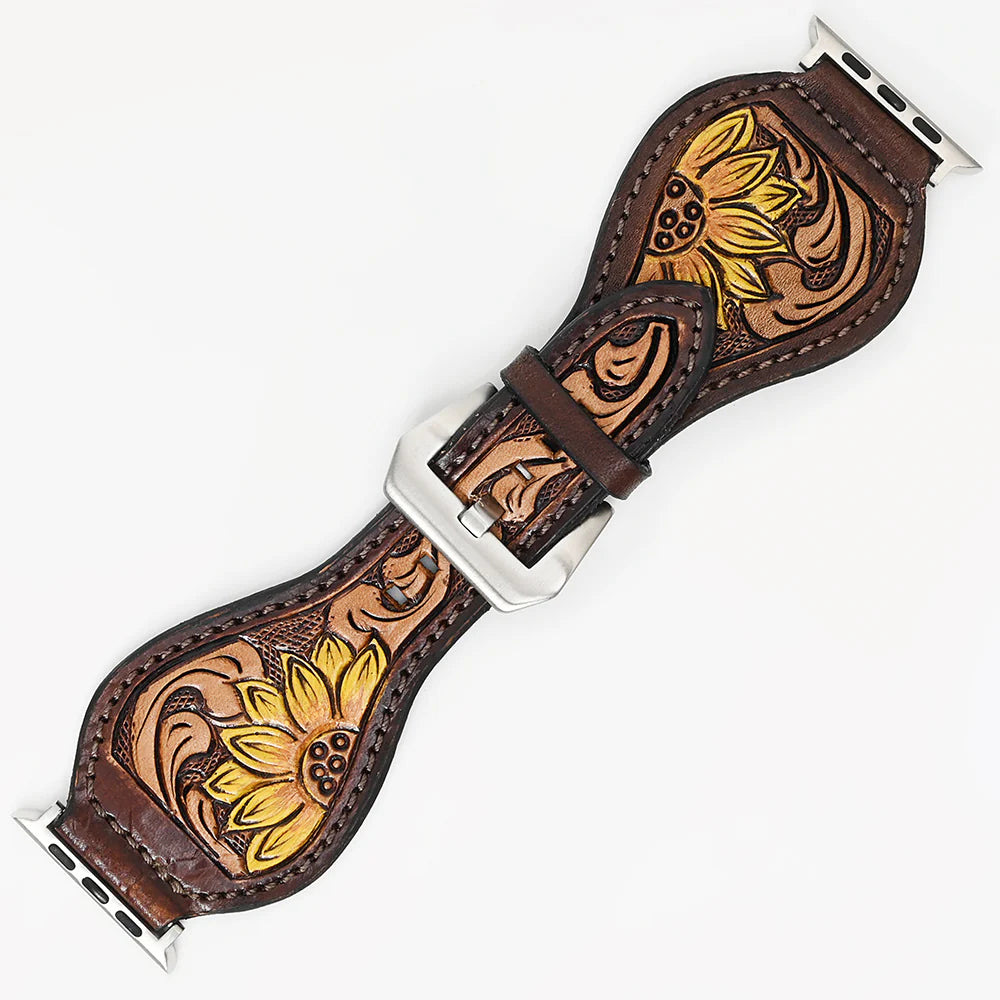 The Park 45 Leather Apple Watch Band