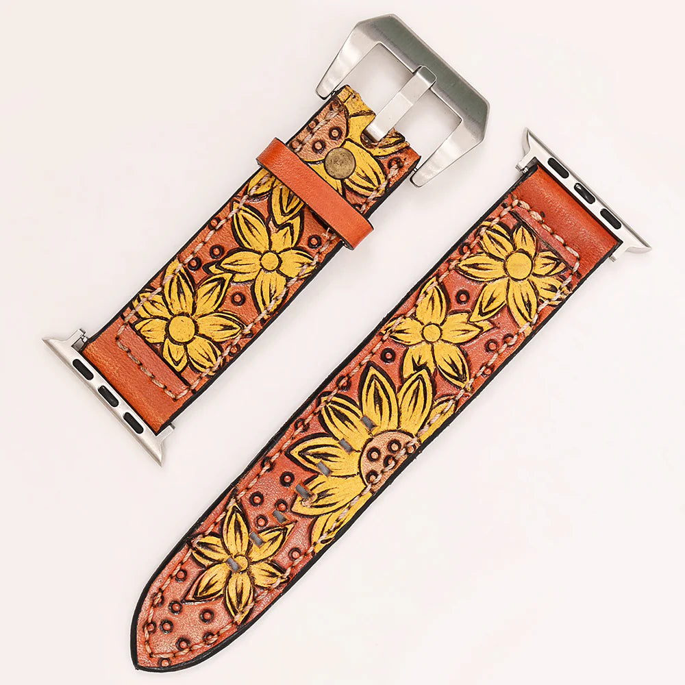 The Harris 41 Leather Apple Watch Band