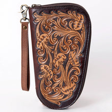 Load image into Gallery viewer, Fish Creek Western Leather Gun Case
