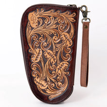 Load image into Gallery viewer, Fish Creek Western Leather Gun Case
