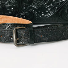 Load image into Gallery viewer, Black Beauty Hand Tooled Leather Tote Bag
