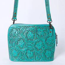 Load image into Gallery viewer, Peak Park Hand Tooled Leather Crossbody Purse
