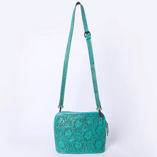 Load image into Gallery viewer, Peak Park Hand Tooled Leather Crossbody Purse
