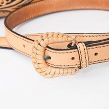 Load image into Gallery viewer, Desert Dancer Hand Tooled Leather Crossbody Purse
