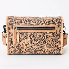 Load image into Gallery viewer, Desert Dancer Hand Tooled Leather Crossbody Purse
