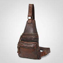 Load image into Gallery viewer, Azzurri Leather Sling Bag
