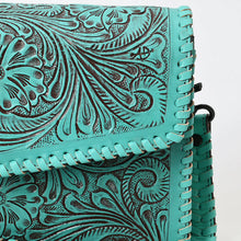 Load image into Gallery viewer, Desert Dancer Hand Tooled Leather Crossbody Purse
