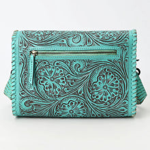 Load image into Gallery viewer, Desert Dancer Hand Tooled Leather Crossbody Purse
