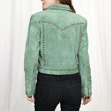 Load image into Gallery viewer, The Billy Suede Leather Jacket
