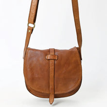 Load image into Gallery viewer, Portofino Italian Leather Crossbody Purse

