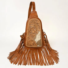 Load image into Gallery viewer, Prestonwood Hand Tooled Leather Sling Bag
